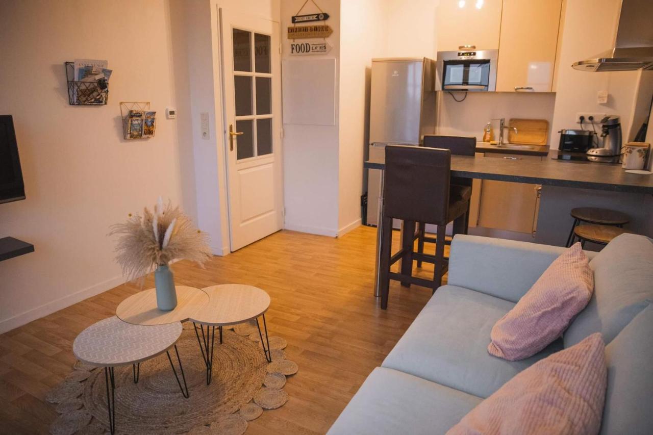 Au Reflet Du Pont Apartment La Riviere-Saint-Sauveur ภายนอก รูปภาพ